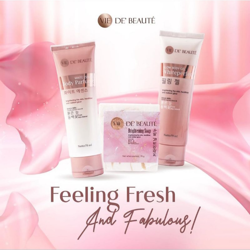 Vie de beaute set perawatan tubuh