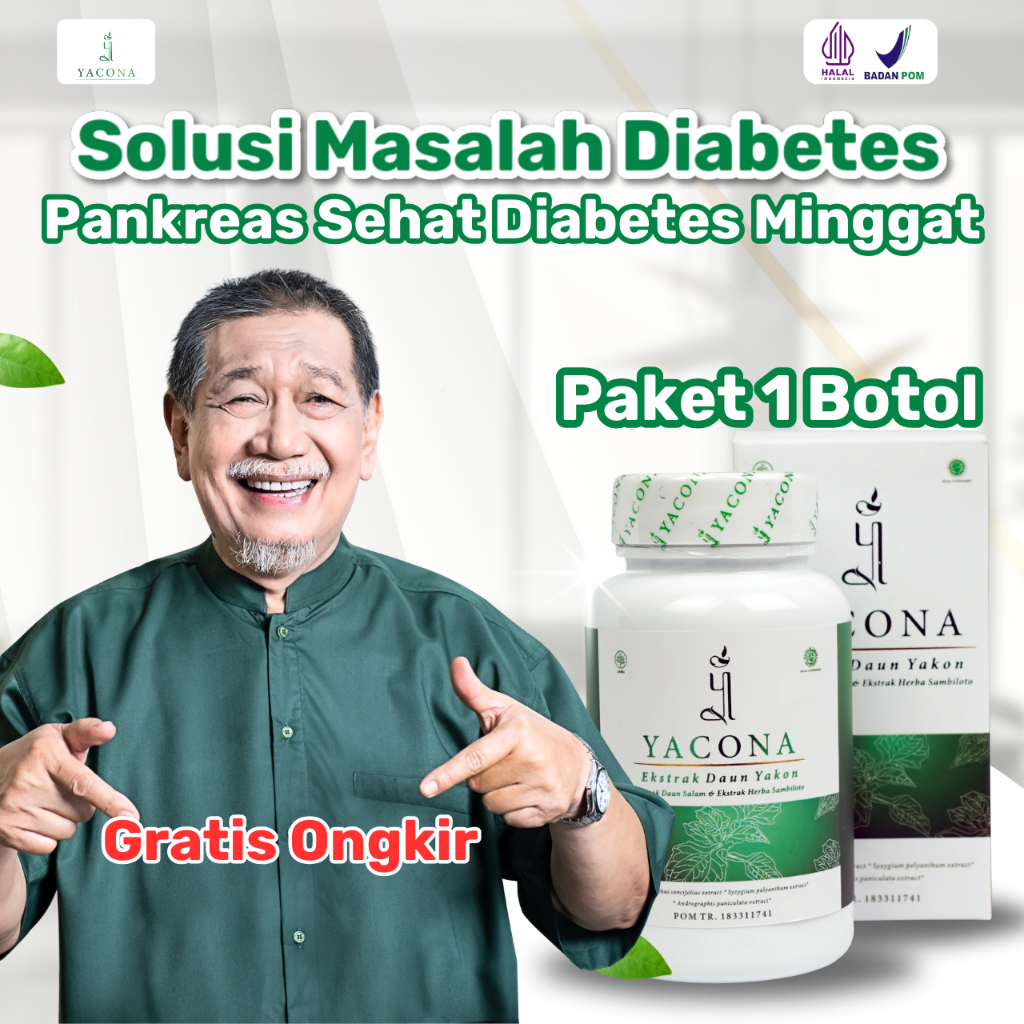 Terapi Pankreas Yacona Untuk Penderita Diabetes