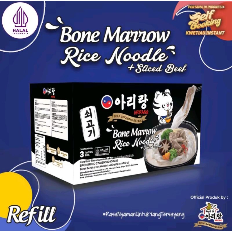 

Arirang refiil varian Bone marrow isi 3pcs per box