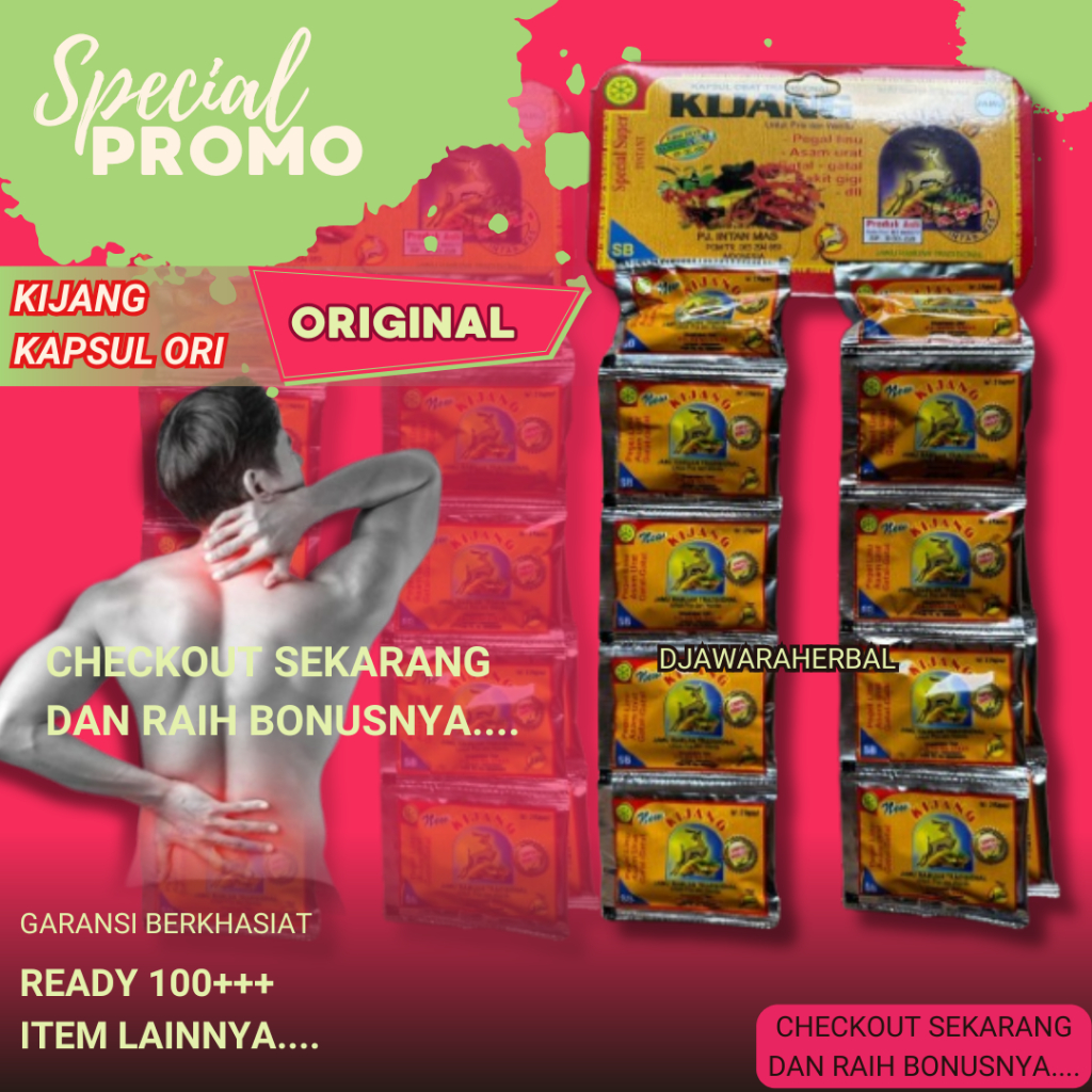 KIJANG KAPSUL HERBAL ORI