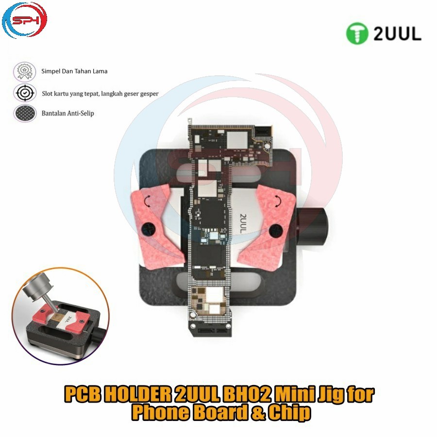 2UUL BH02 PCB Holder - Ragum Ic - Penjepit PCB - Ragum PCB Original