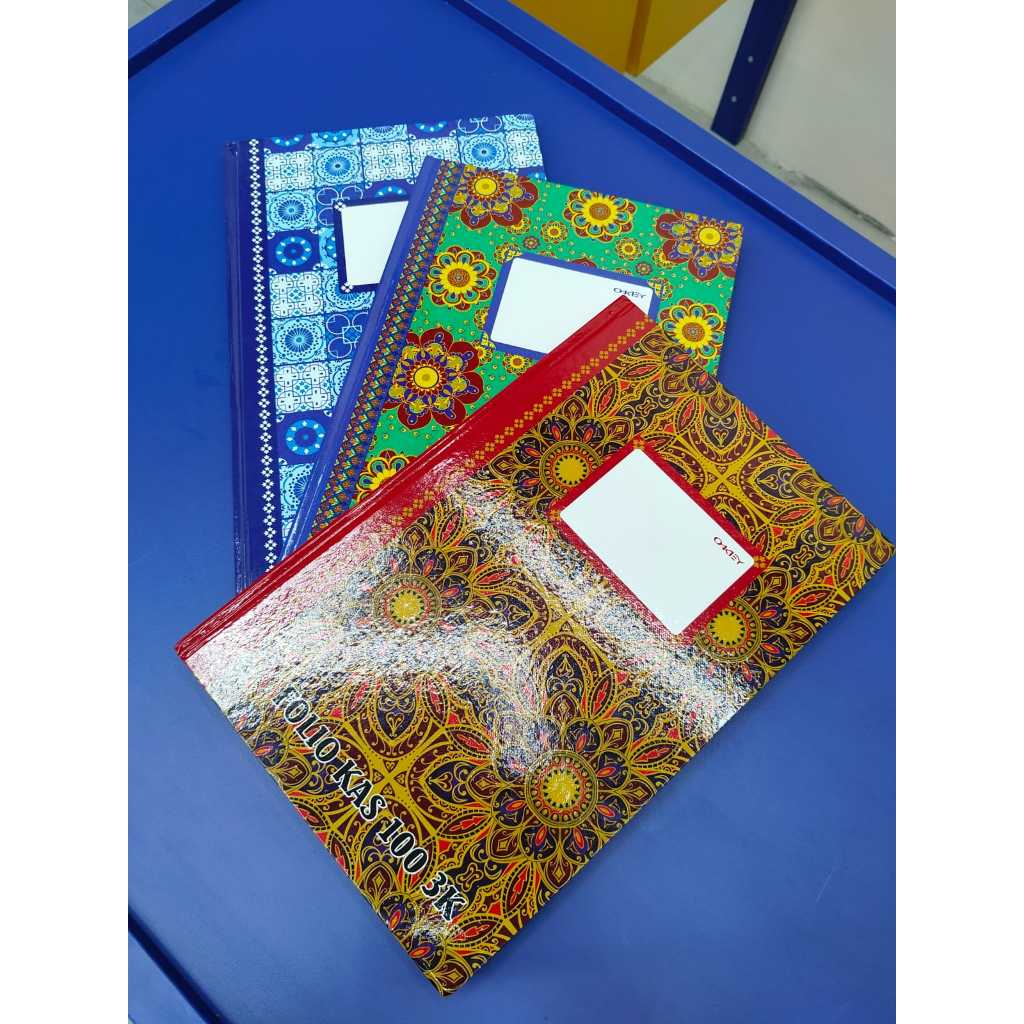 

OKEY - Buku Kas Folio 100 Hard Cover