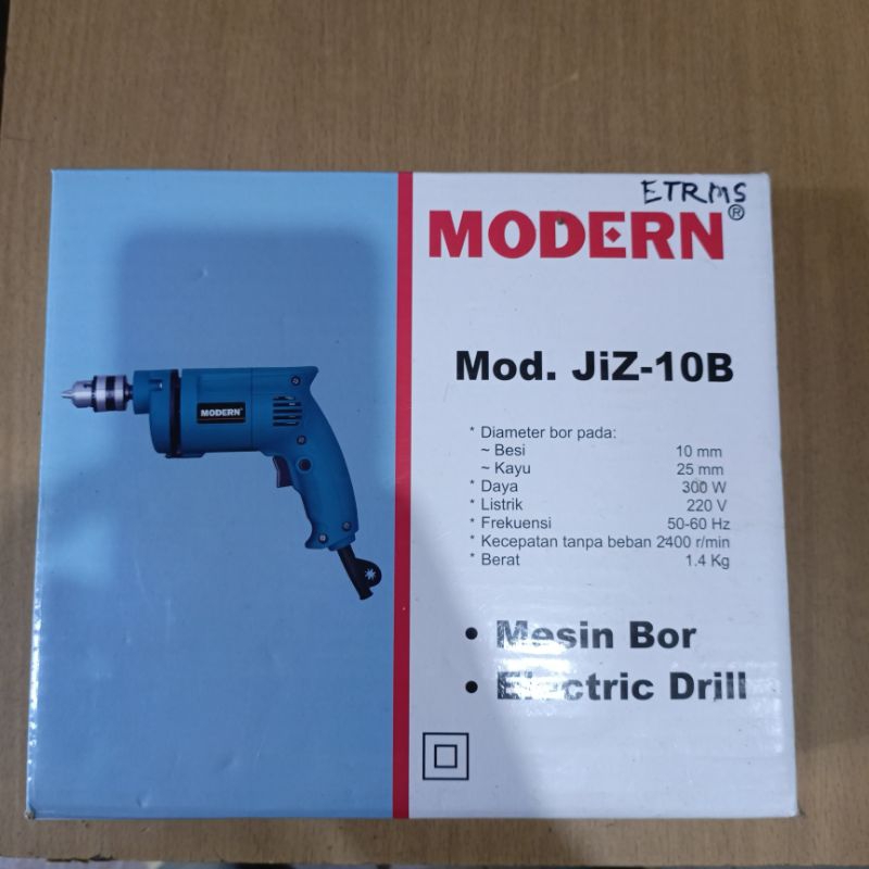Bor listrik MODERN 10 mm Jiz-10b