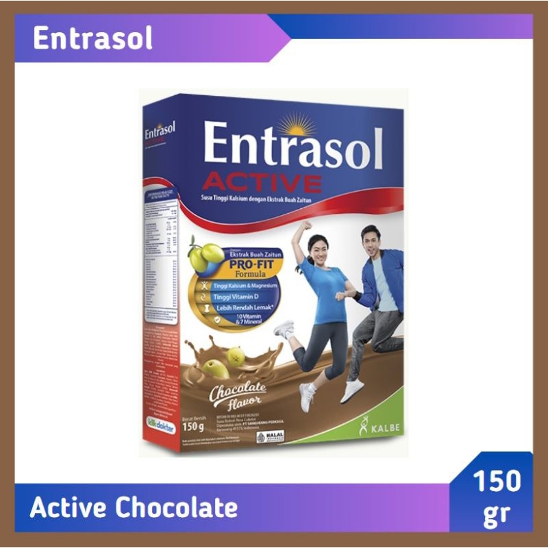 

Susu Entrasol Active 150 gr