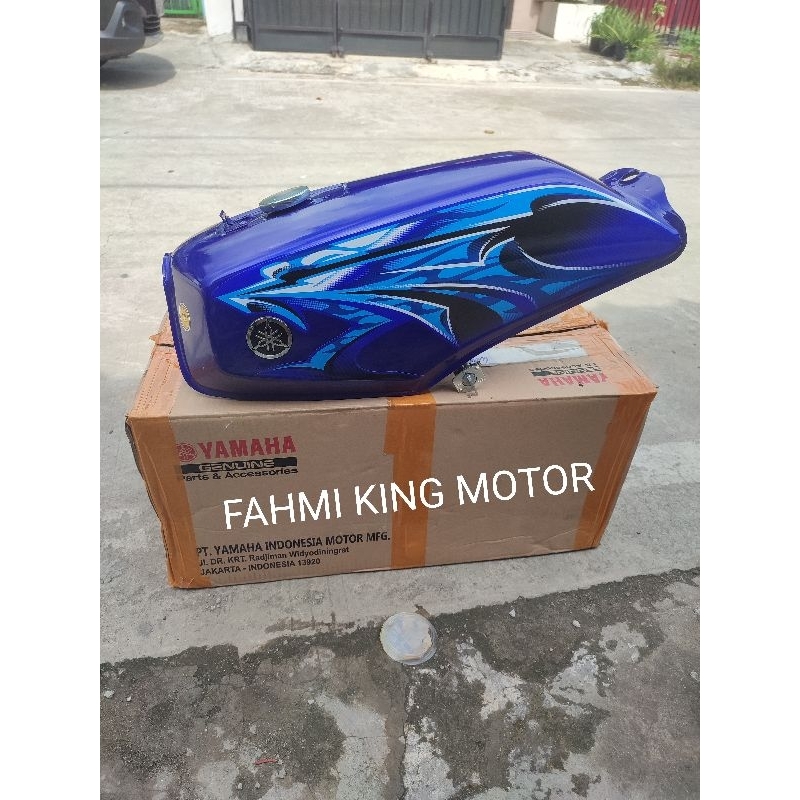 TANGKI RX KING BIRU ORIGINAL YGP 2006 DRAGON SET KOMPLIT