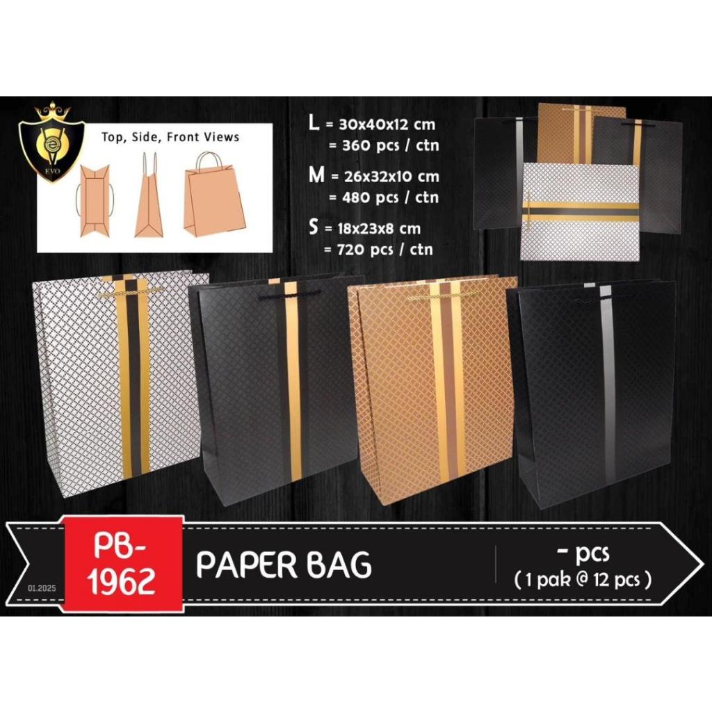 

Paperbag Tas Kertas MEDIUM/Paperbag Murah/ Tas Souvenir KODE 1962 M