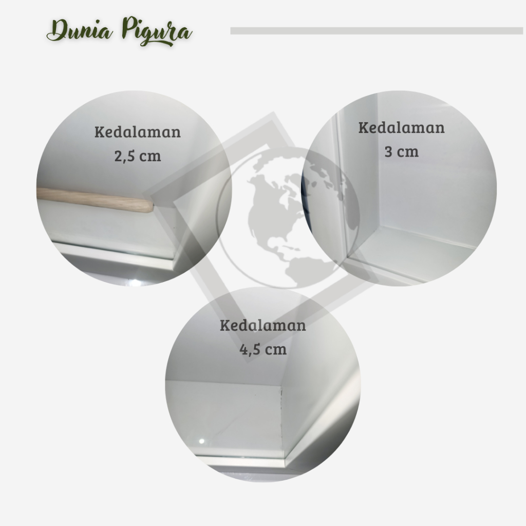 Bingkai Mahar 3D 25x25 30x30cm / Scrapbook Gift Ultah