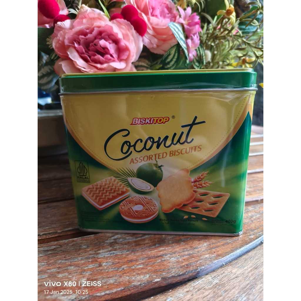 

BISKUIT LEBARAN BISKITOP COCONUT ASSORTED 400gr