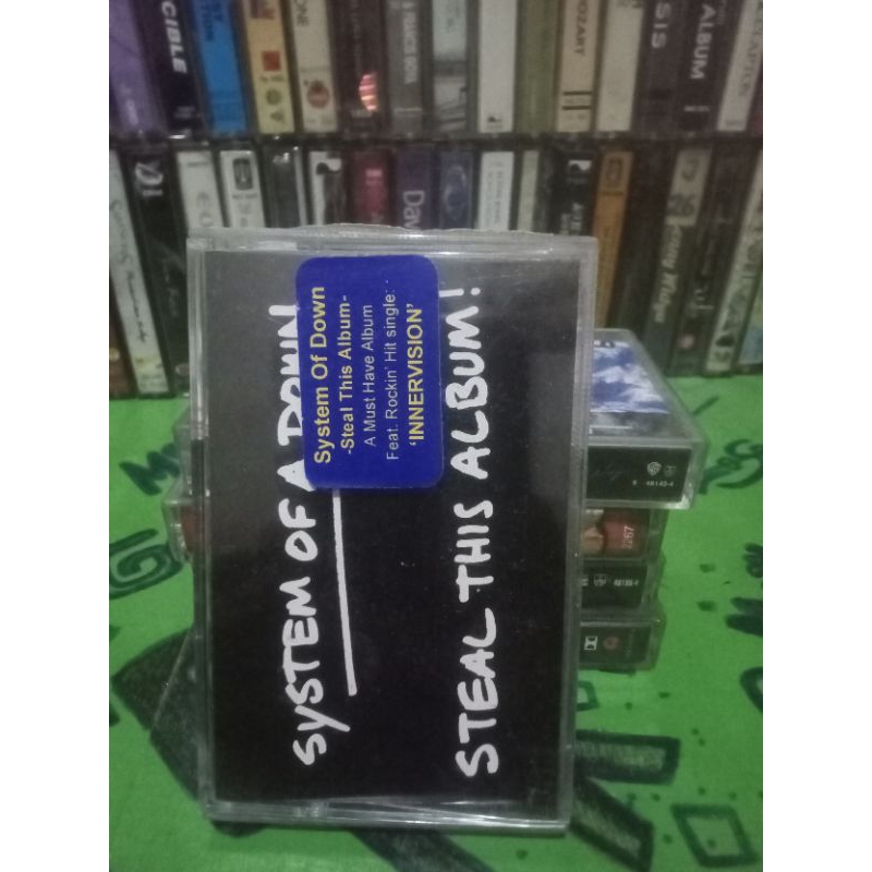 jual kaset sytem of a down STEAL THIS ALBUM