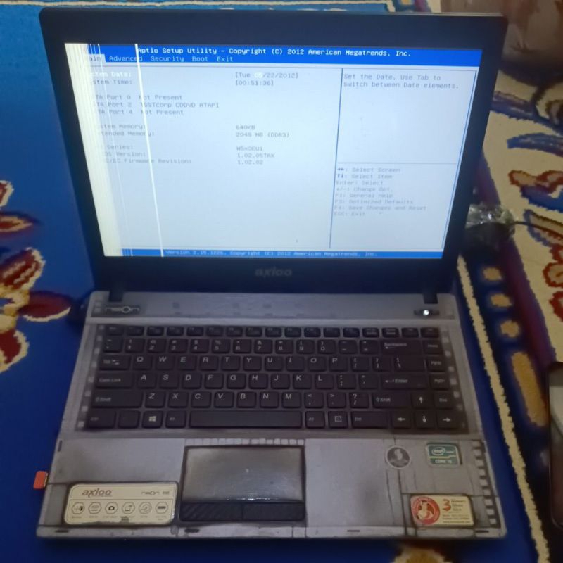LEPTOP CORE I5 AXIOO NEON RNE MINUS