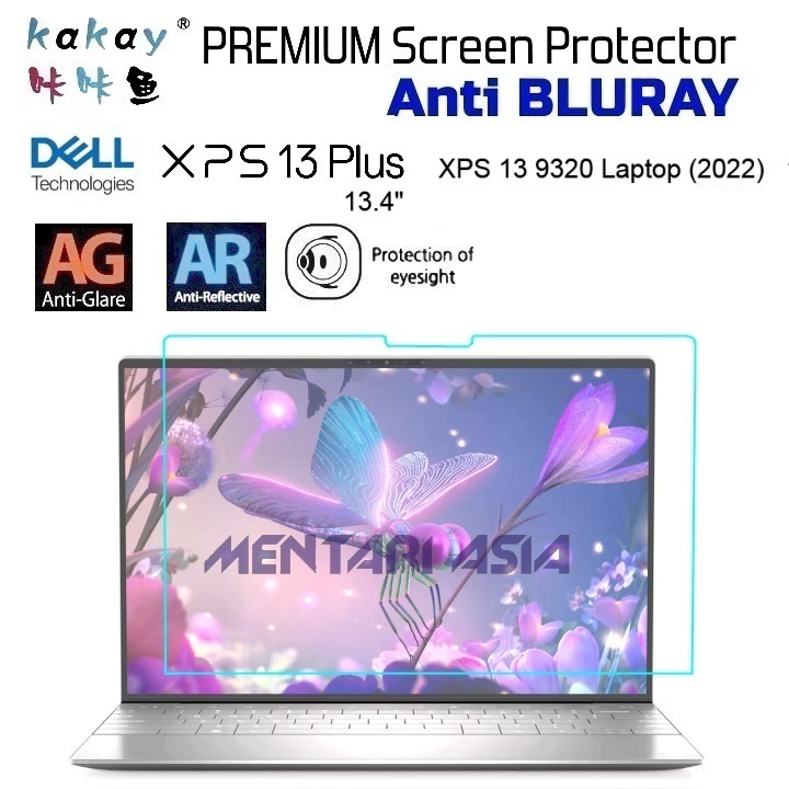Screen Protector DELL XPS 13-9320 (2022) - KAKAY Premium ANTI BLURAY Eye Protection
