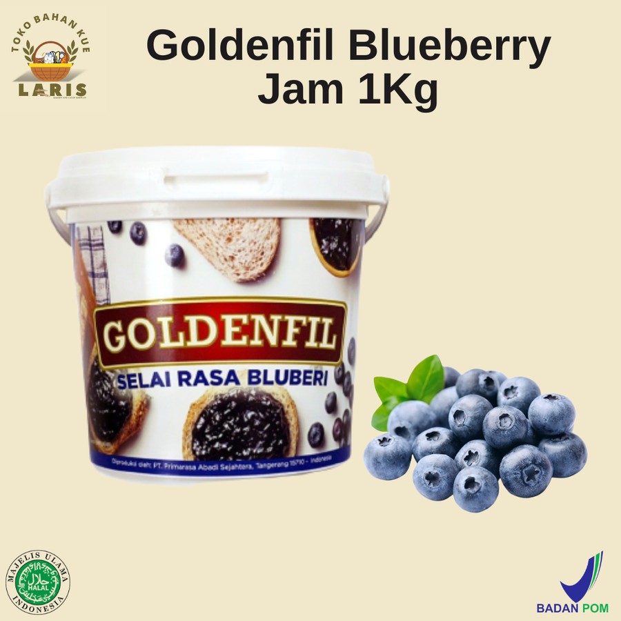 

GOLDENFIL JAM KEMASAN 1KG ADA 2 VARIANT RASA
