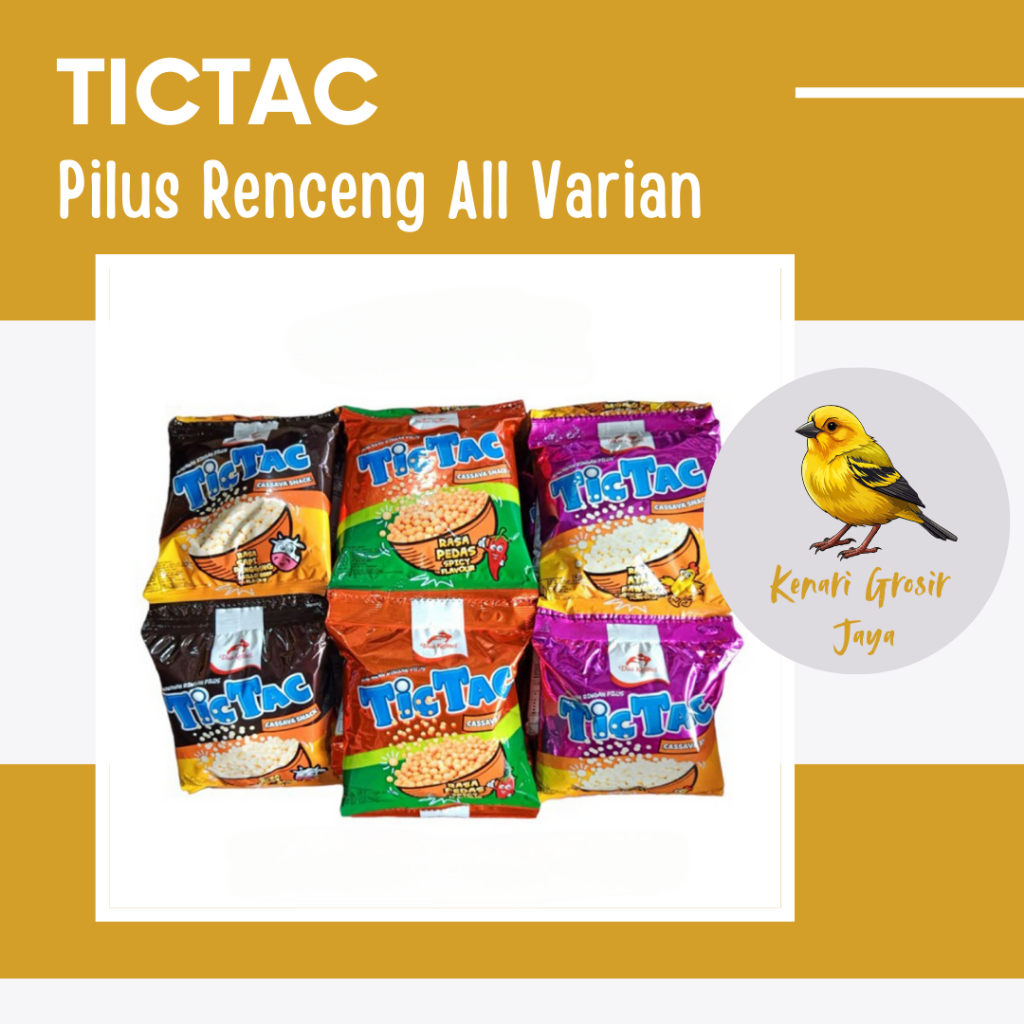 

Tic Tac Pilus Renceng All Varian 16 Gram x 10 Pcs