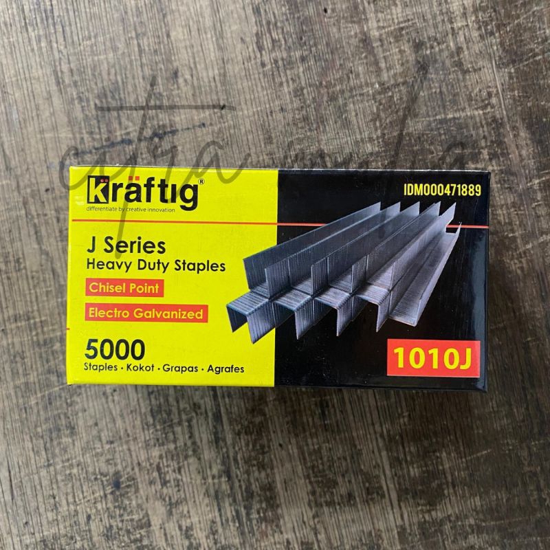 

Isi staples 1010J isi steples tembakan angin kraftig 10mm 5000pcs