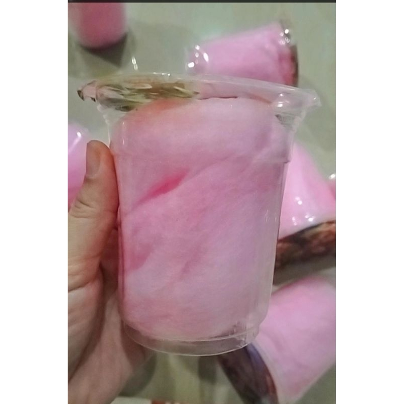 

gulali/ permen kapas 1pack isi 12cup, rasanya mantap dan sangat disukai anak