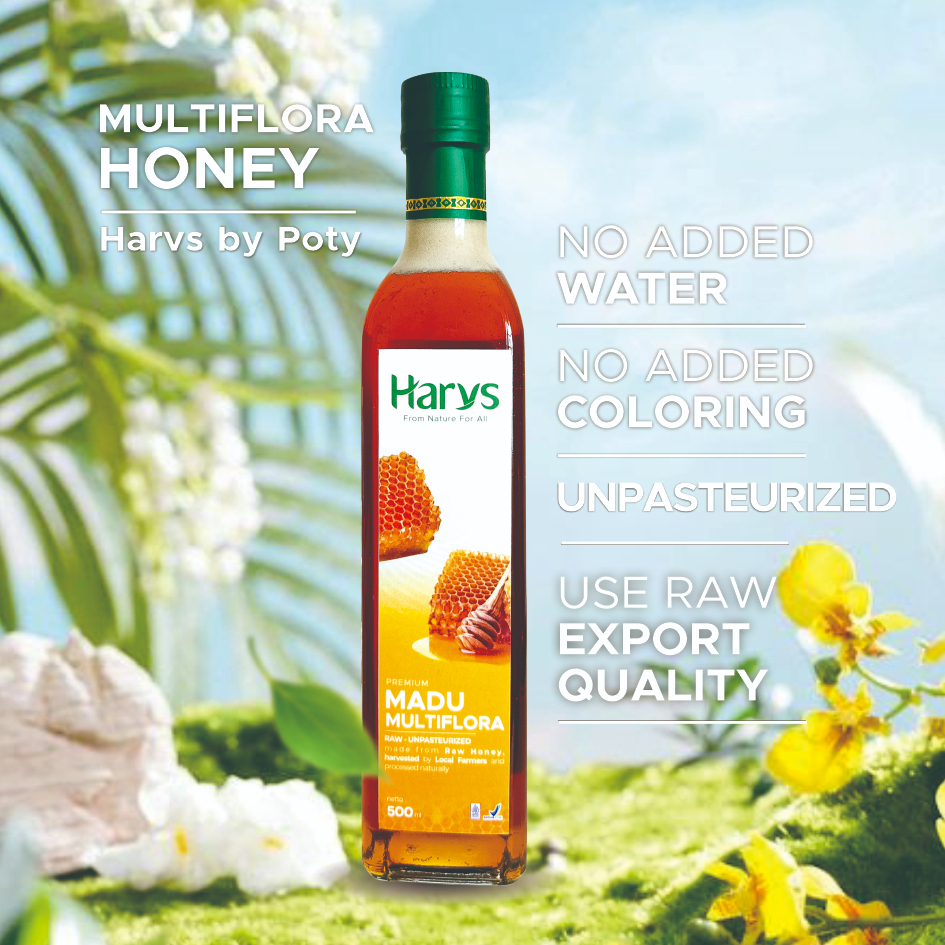 

Harvys Madu Premum Asli Multiflora Pure Natural Raw Honey