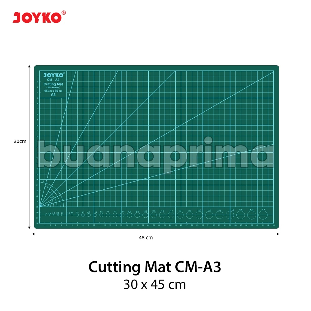 

Cutting Mat Joyko A3 45 x 30 cm Alas Tatakan Pemotong Potong Kertas