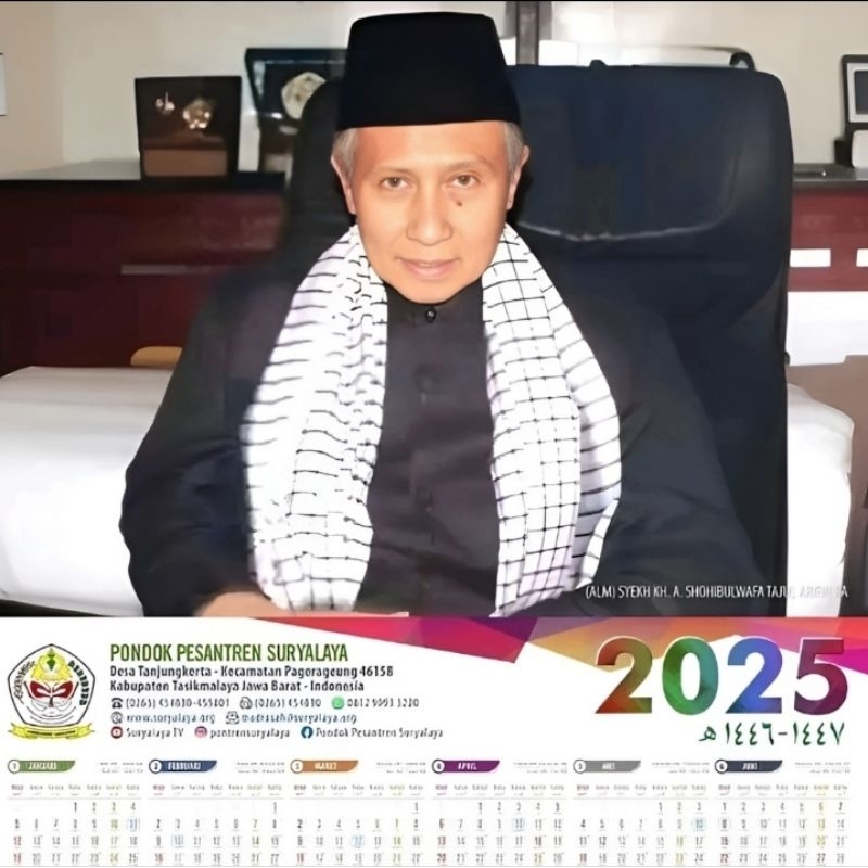 

Kalender Suryalaya 2025 Cetakan Ke-2