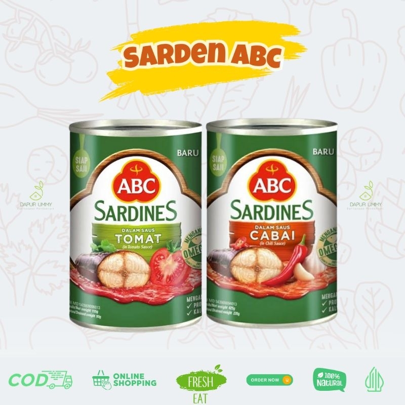 

Sarden ABC | Sardines 425g