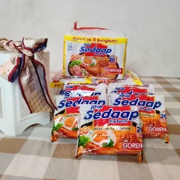 

Sedaap Mie Instan Goreng Sedap 90gr Isi 5