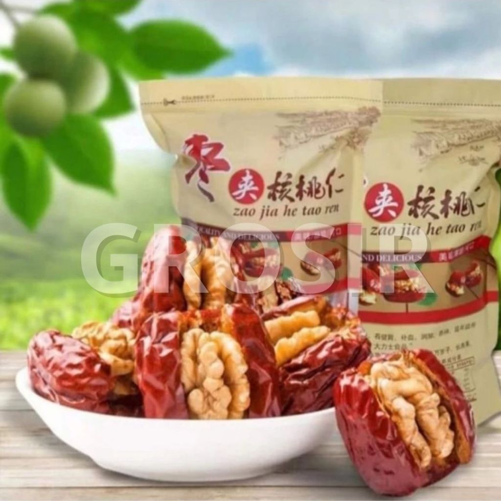 

Snack Kurma Kacang Walnut 500gr / Snack Angco Walnut 27 pcs / Halal