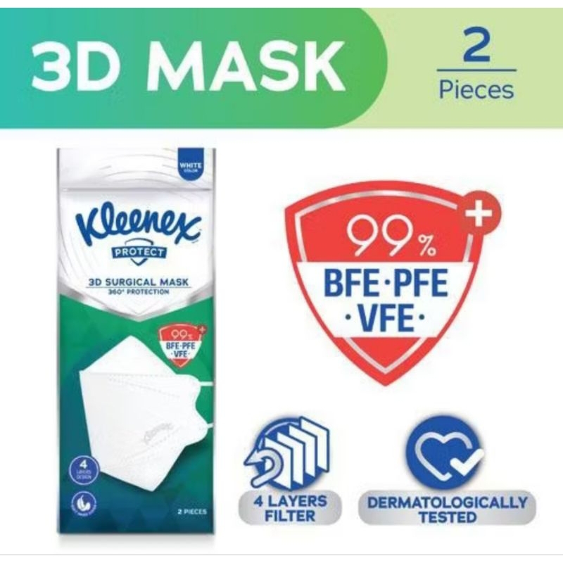 Kleenex Protect 3D Mask masker wajah