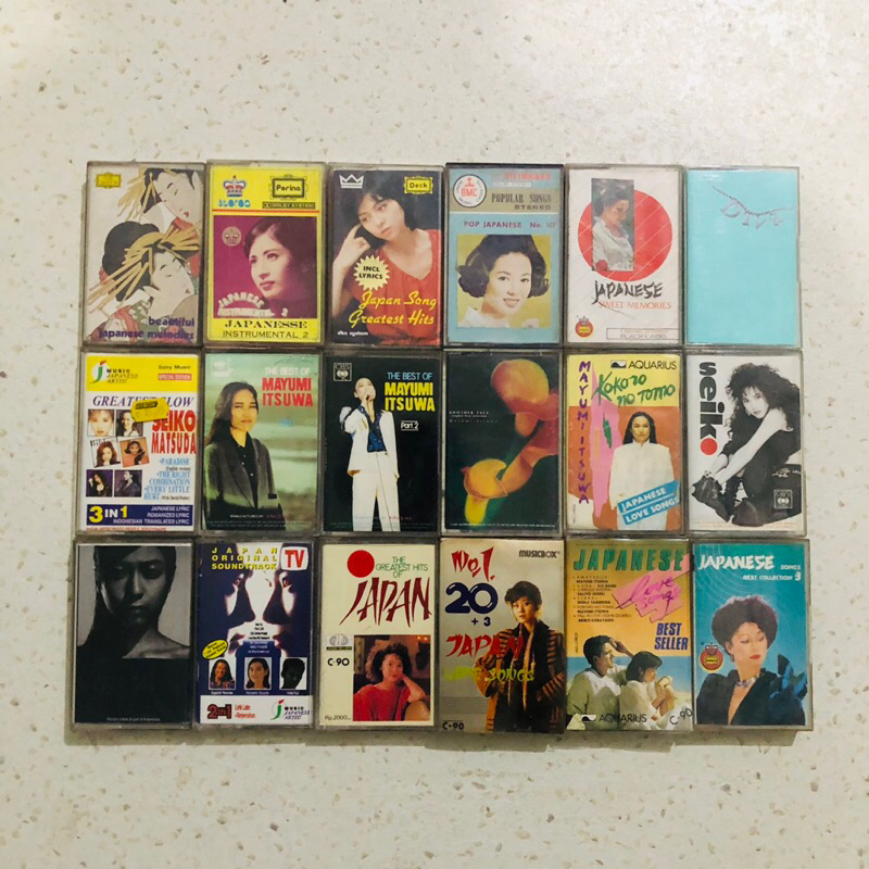 Kaset Pita Japanese - Kaset Jepang