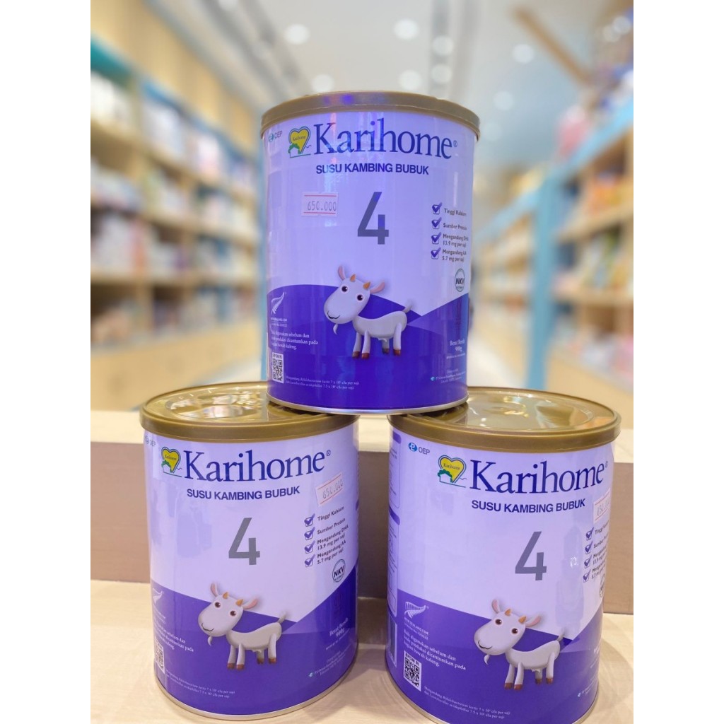 

KARIHOME SUSU KAMBING FORMULA BUBUK BAYI DAN ANAK STEP 4 SIZE 900 GRAM