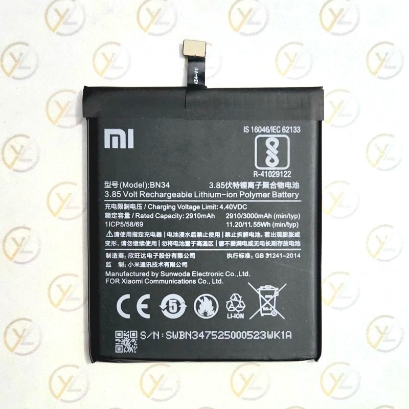 BATERAI BN34 | REDMI 5A