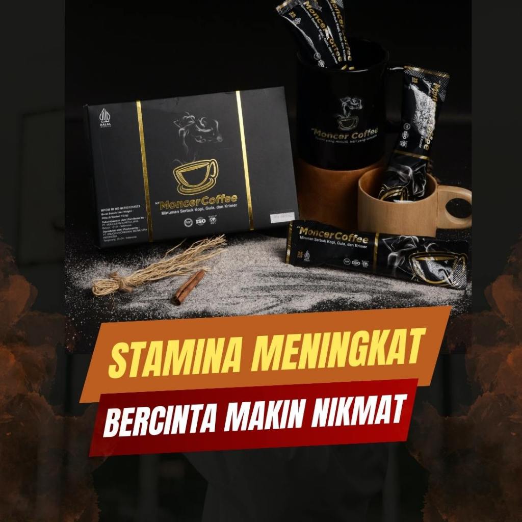 

KopiMoceerr Coffee Original Kopi Kuat Stamina Pria Tahan Lama Perkasa Di Ranjang Tanpa Efek Samping