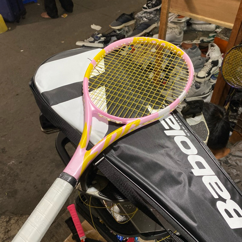 RAKET TENIS BABOLAT PURE AERO PINK IMPORT PREMIUM