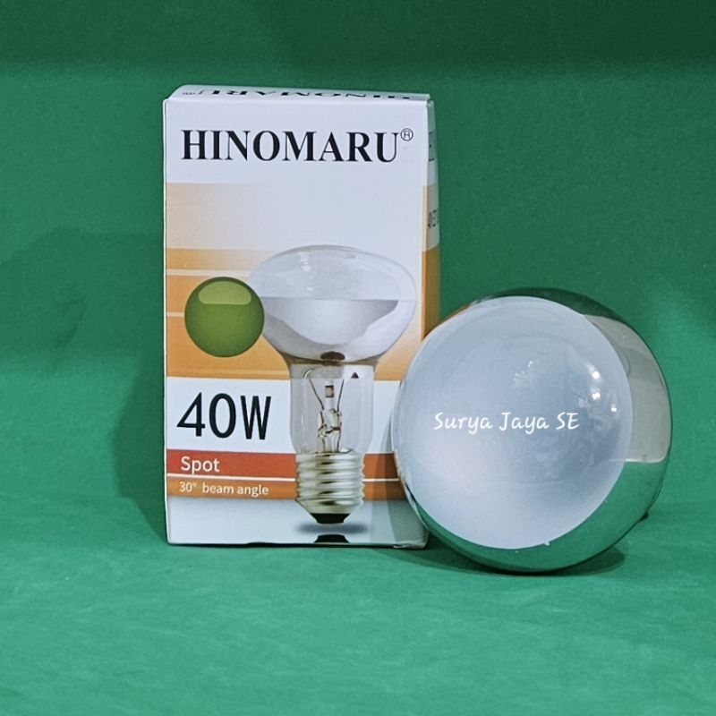 Lampu Sorot Lampu Penghangat Makanan Lampu Ayam Spot 40 Watt 60 Watt Hinomaru Cahaya Kuning