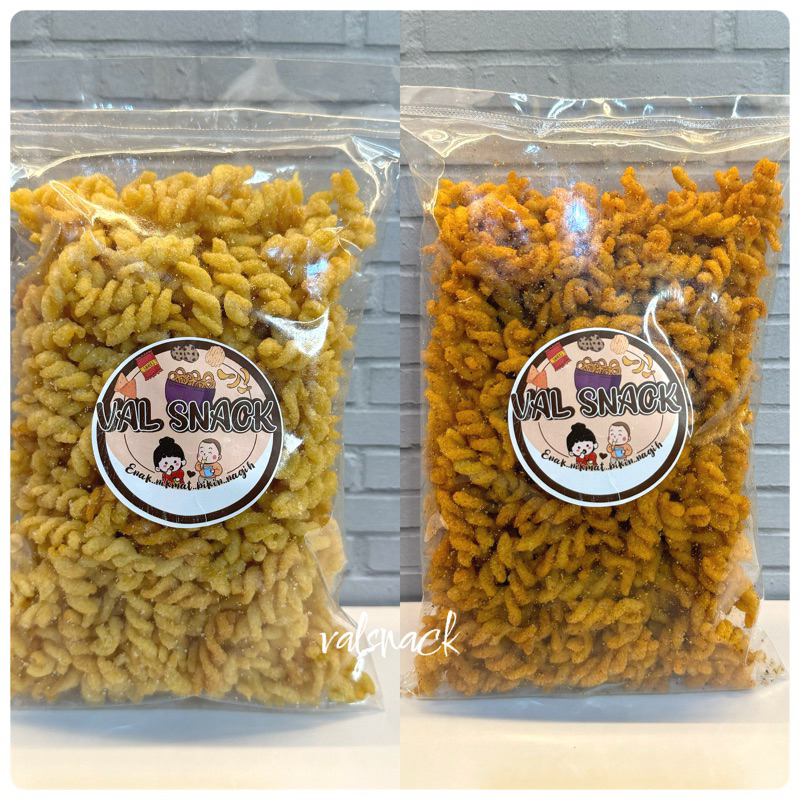 

MAKARONI SPIRAL 1KG (PEDAS / ASIN / DAUN JERUK / BALADO / THAILAND / CIKRUH / MIX)