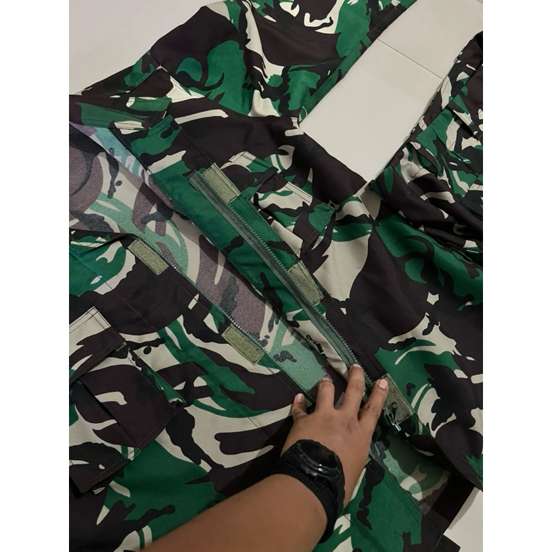baju pdl tni loreng tni