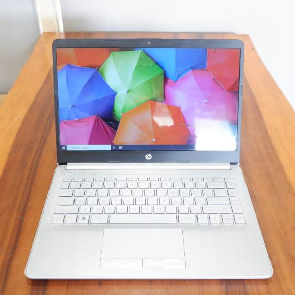 Laptop HP 14S-DK0024AU AMD A9-9425 RAM 4GB HDD 500GB Normal Siap Pakai - Laptop Murah - Laptop Malan
