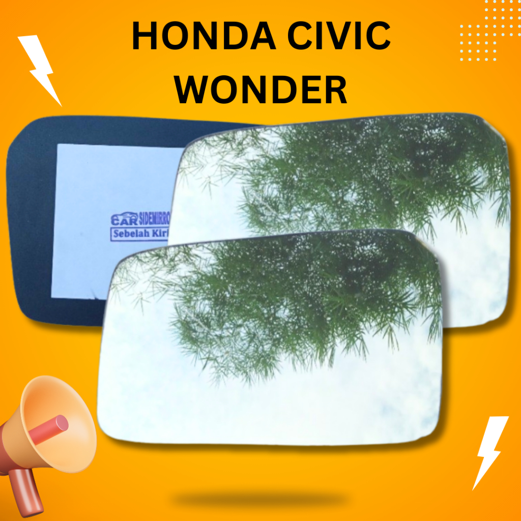 Kaca Spion Honda Civic Wonder Kanan Kiri Kaca Refill Spion