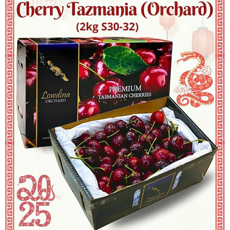 

cherry tasmania orchard 30-32 2kg