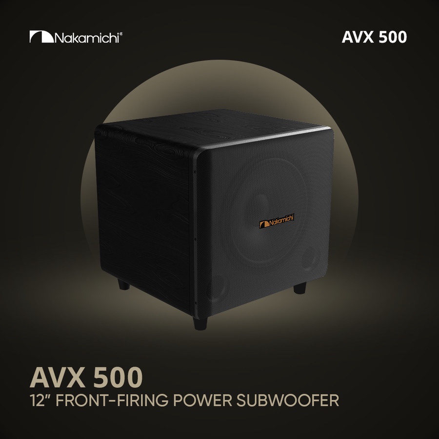 Nakamichi AVX 500 / AVX-500 / AVX500 Subwoofer Home Karaoke 12 Inch
