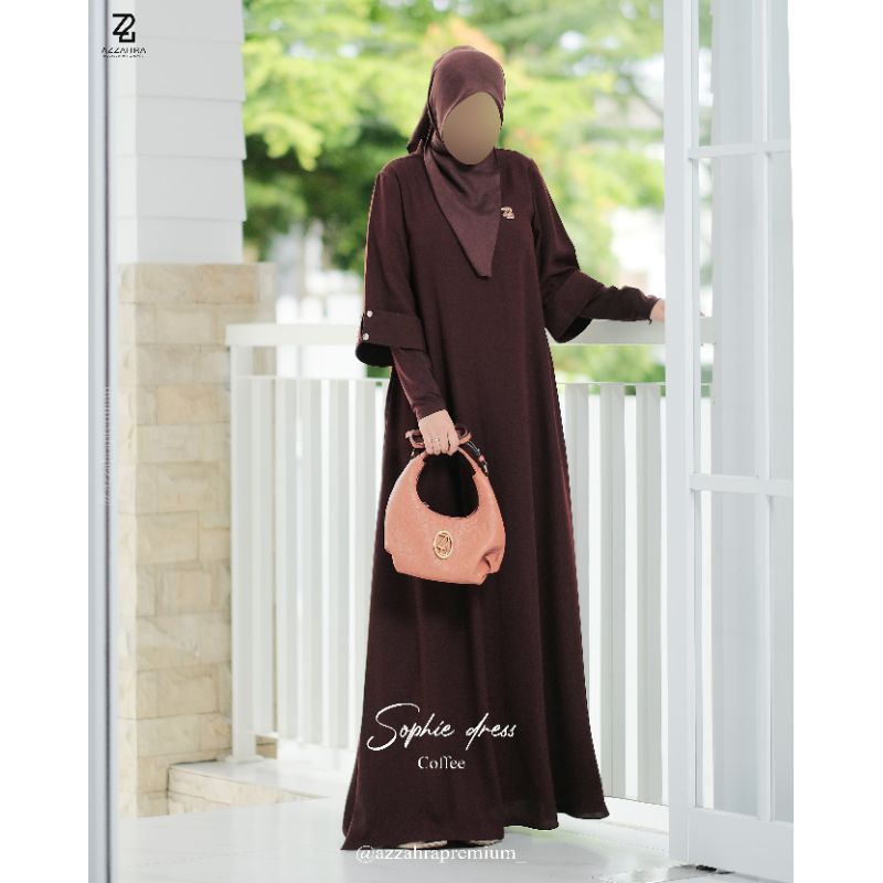 AZZAHRA/Shopie dress by Azzahra/Dress only/Dress premium/Dress elegant