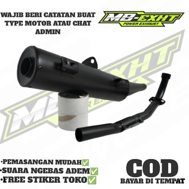 KNALPOT TSUKIGI STANDAR RACING JUPITER MX 135 OLD JUPITER Z ZI VEGA R ZR RR LAMA