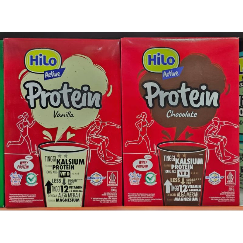 

Hilo Active Rasa Vanila&Coklat 250g Box