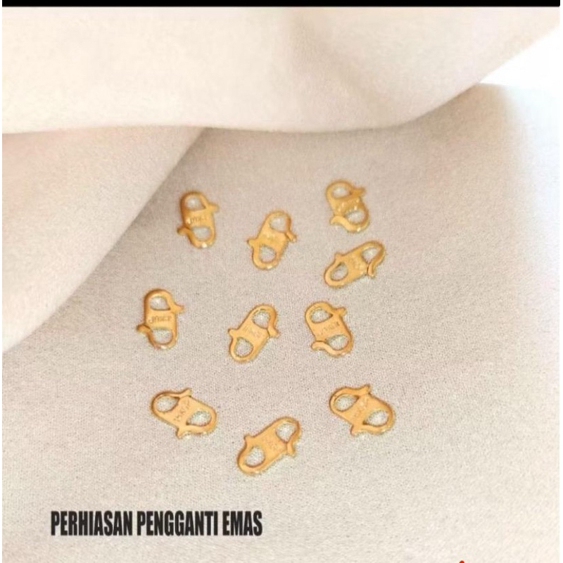 kokot S Titanium [Beli 2 gratis 1] Stainless Steel Perhiasan Pengganti Emas