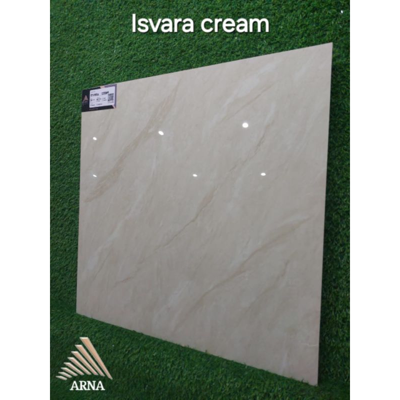 Granite lantai 60x60 Isvara cream | glossy | Arna
