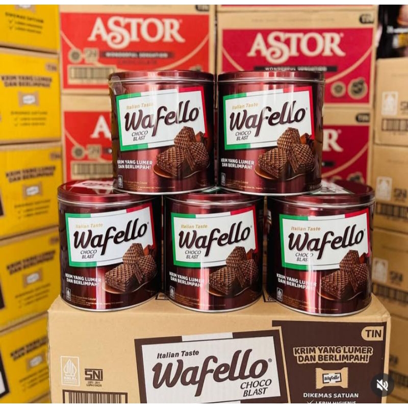 

Wafello kaleng 234 gr 1 dus isi 6 pcs