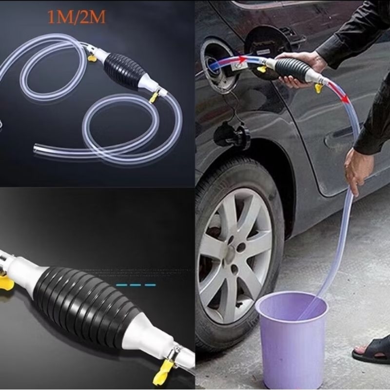 Pompa Bensin Manual / Pompa Tangan Selang Penyedot Cairan