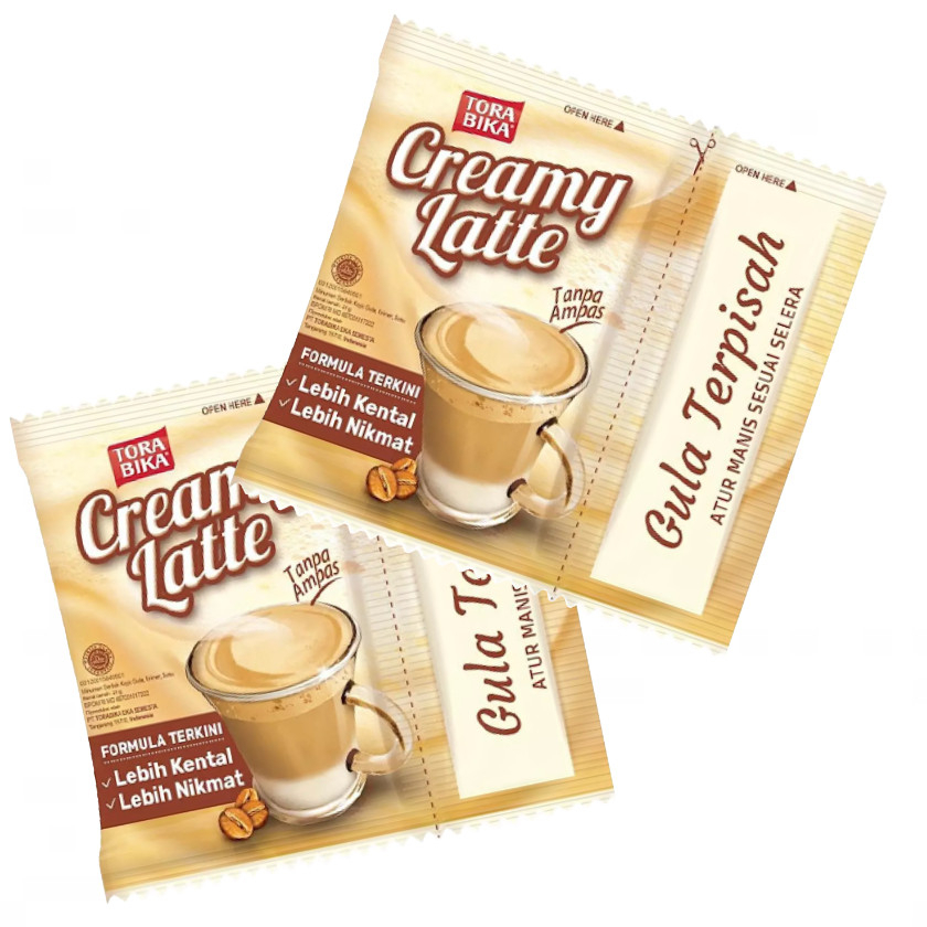 

TORABIKA CREAMY LATTE GULA TERPISAH 25 gr