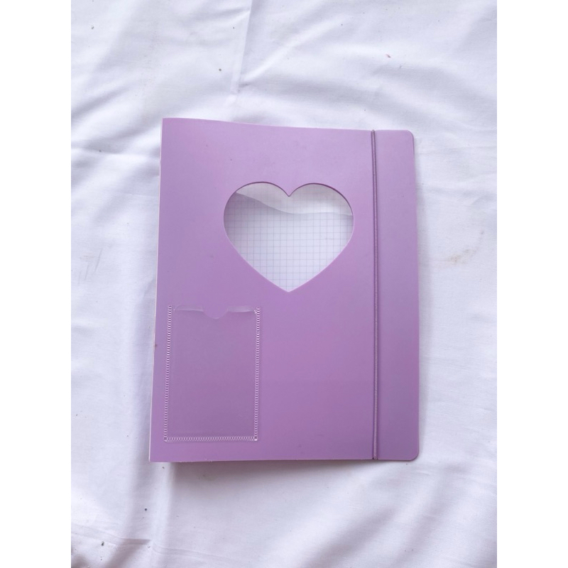 

BINDER LILAC A5 ADA TALI PENUTUP | PRELOVED
