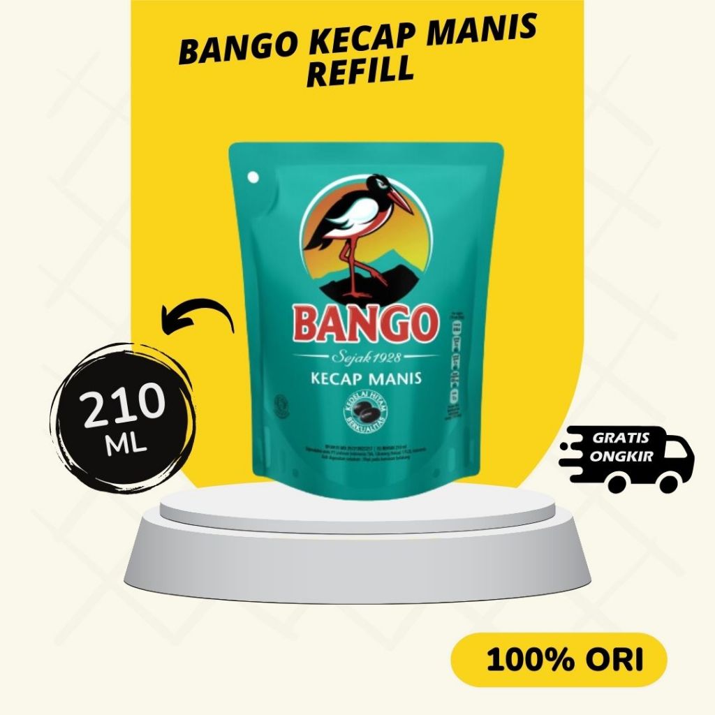 

Bango Kecap Manis Refill 210 ml