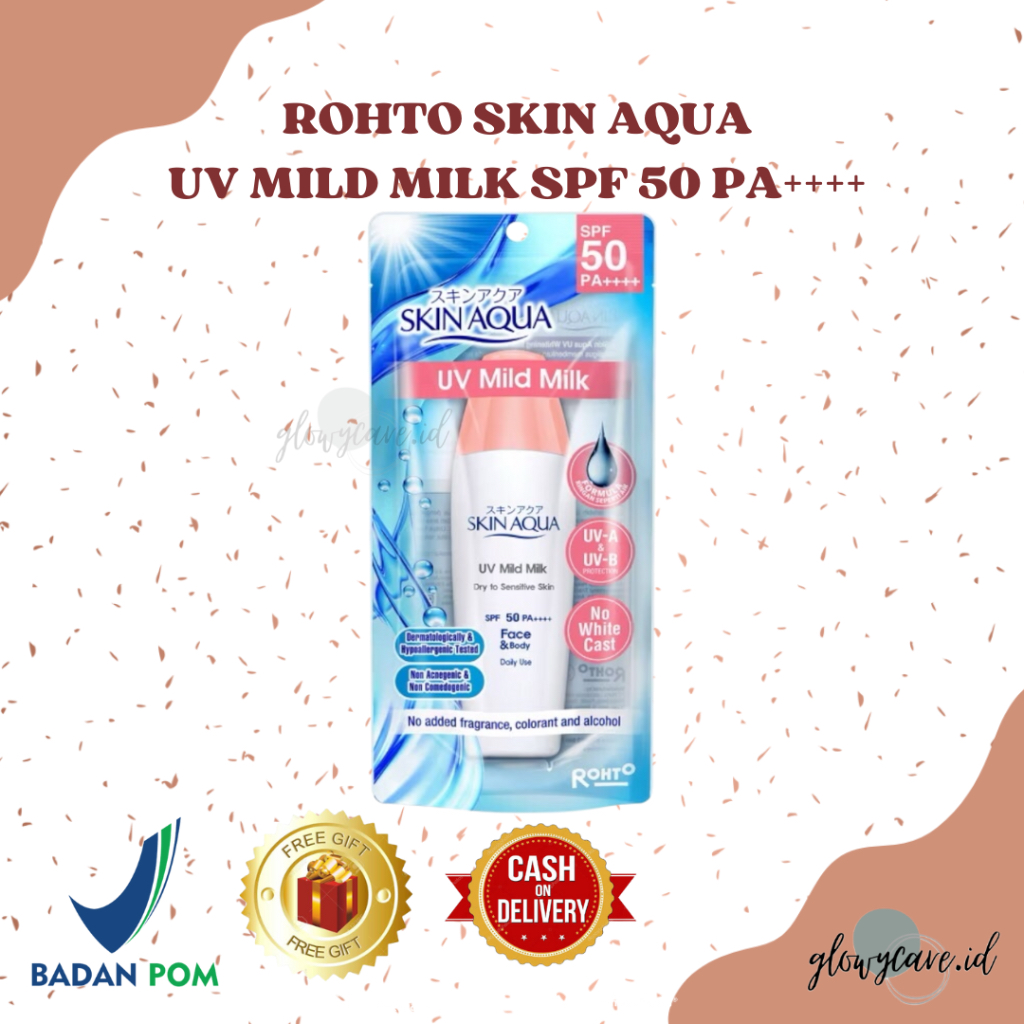 ROHTO Skin Aqua UV Milk SPF 50 PA