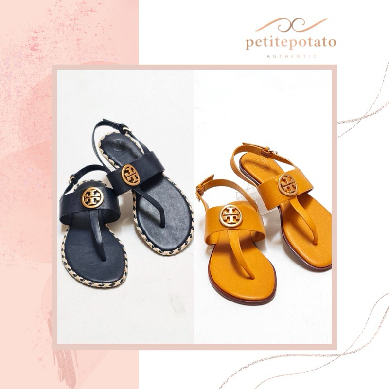 SEPATU SANDAL BRANDED WANITA TORY BURCH BENTON 2 FLAT THONG